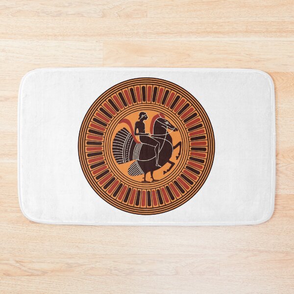 Item preview, Youth Riding A Mythical Hippalektryon: Ancient Greek Art designed and sold by Happy Puppy Print On Demand.