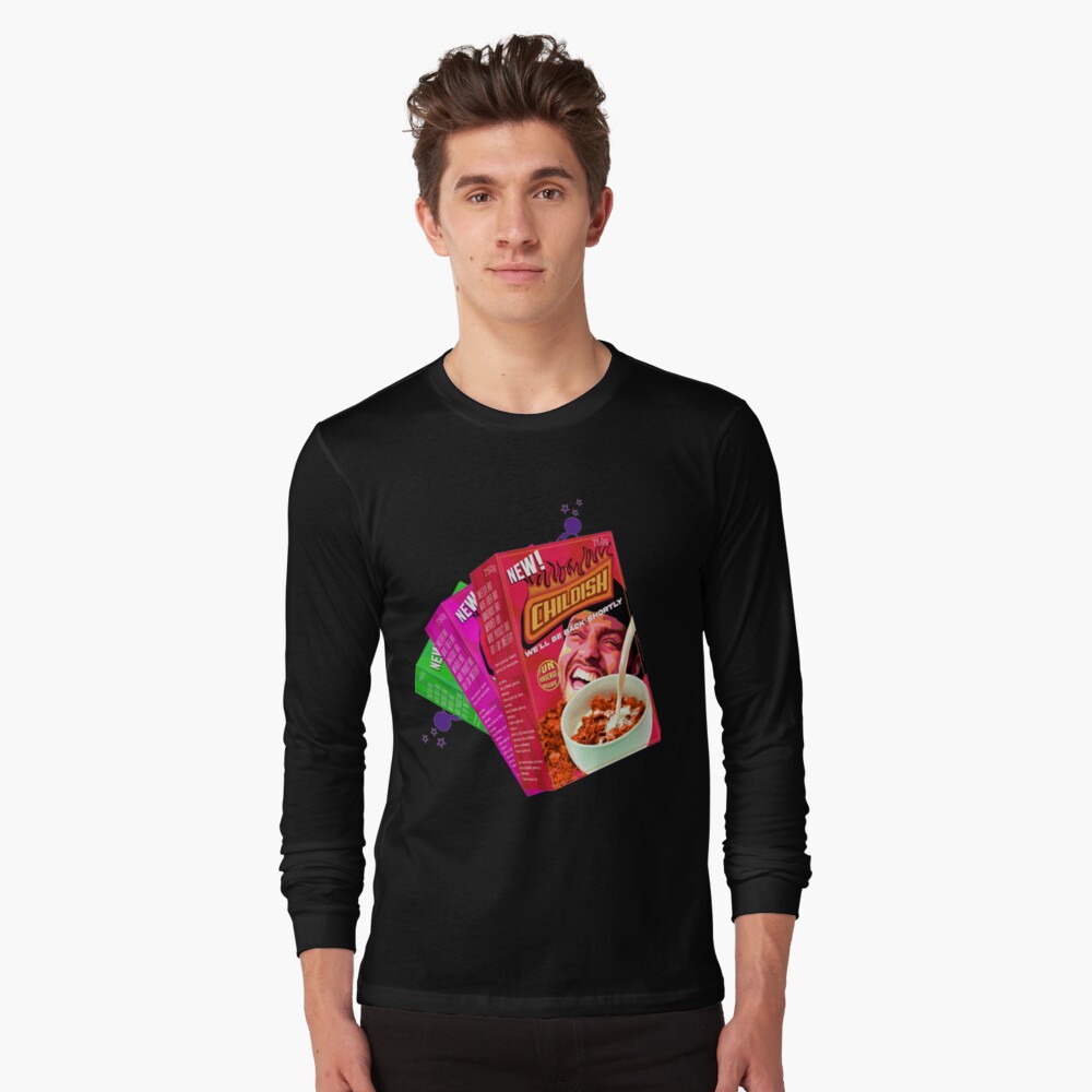 Childish Tgf Childish Cereal Box Essential T-Shirt for Sale by