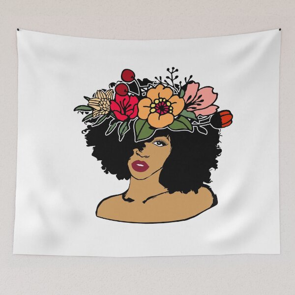 Item preview, BLACK FLOWERS  designed and sold by DiscoVibes.
