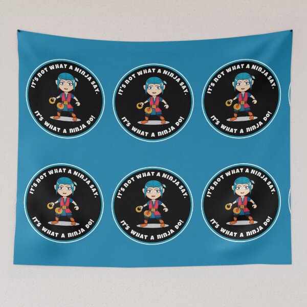 Item preview, It's Not What A Ninja Say, It's What A Ninja Do! designed and sold by Monique Prince.