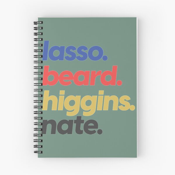 Item preview, Lasso. Beard. Higgins. Nate. designed and sold by ZachaK.