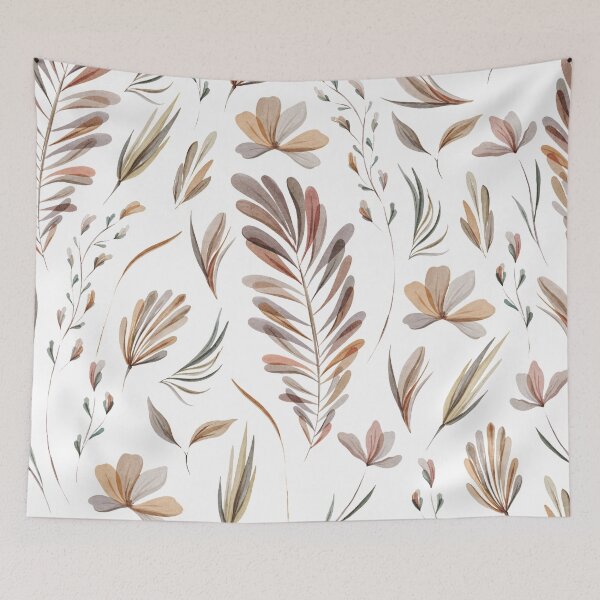 Item preview, Watercolor Floral Leaves designed and sold by YuviMK.
