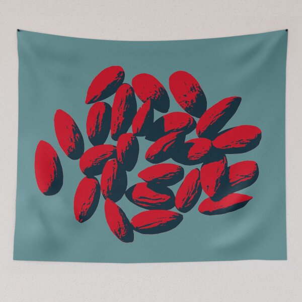Item preview, Abstract design of red stones designed and sold by REALDesign-Shop.