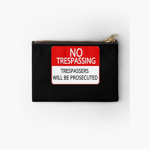 Item preview, Beautiful Model No Trespassing Trespassers Funny Warning Sign Classic Fans designed and sold by Irwinbradtke.