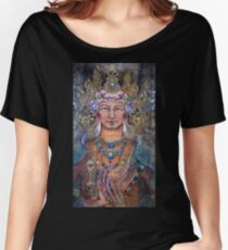 Manjushri and the Dharmachakra mudra Women's Relaxed Fit T-Shirt