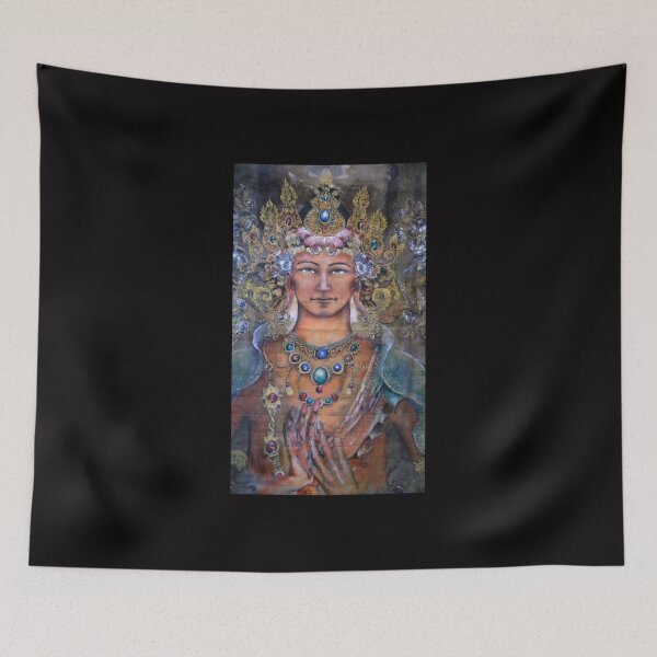Item preview, Manjushri and the Dharmachakra mudra designed and sold by Nachaya.
