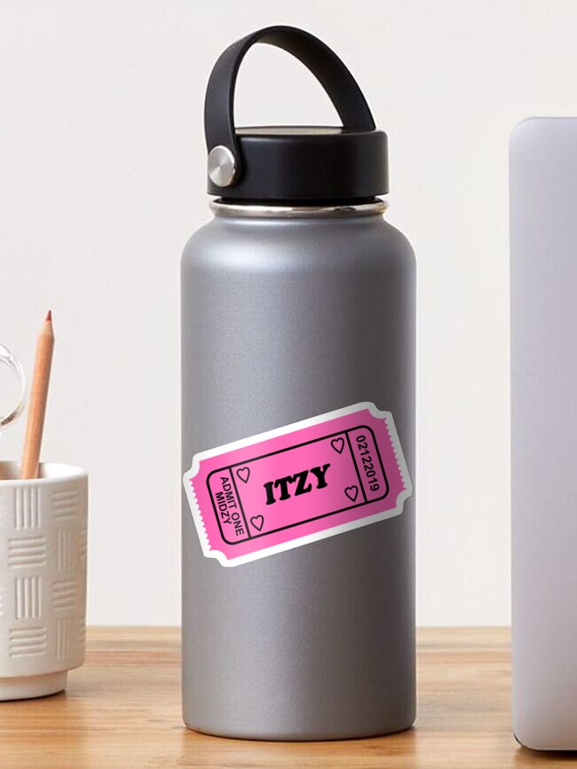 ITZY Concert Ticket Sticker Sticker for Sale by simon's heart ♡