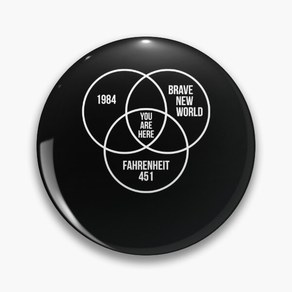 Item preview, 1984 Brave New World Fahrenheit 451 Conspiracy   designed and sold by FRANCESPEREZ6.