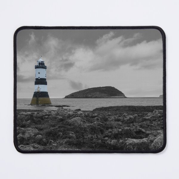 Item preview, Trwyn Du Lighthouse designed and sold by rawshutterbug.