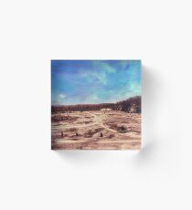 Castalia Quarry Reserve Dreamscape Acrylic Block