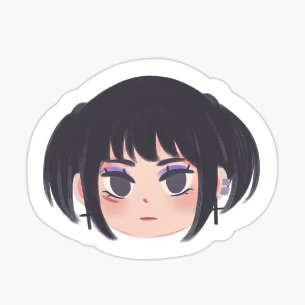 Goth Mikasa Ackerman Sticker Sticker