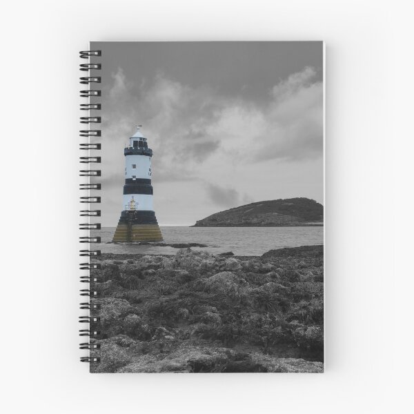 Item preview, Trwyn Du Lighthouse designed and sold by rawshutterbug.