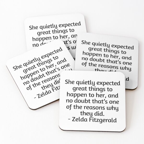 Item preview, Zelda Fitzgerald - On Expectations designed and sold by VioMil.
