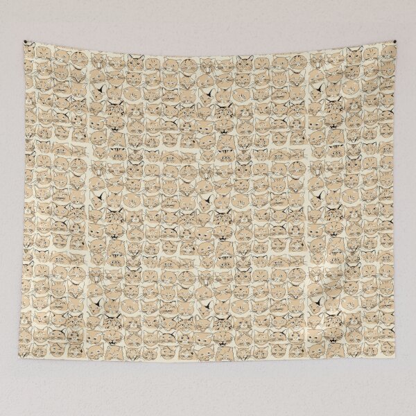 Item preview, Fun Cat Pattern designed and sold by Catspeople.