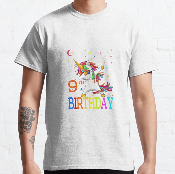 Kids Its My 8th Birthday Unicorn Shirt (8 year old girl gift)Its