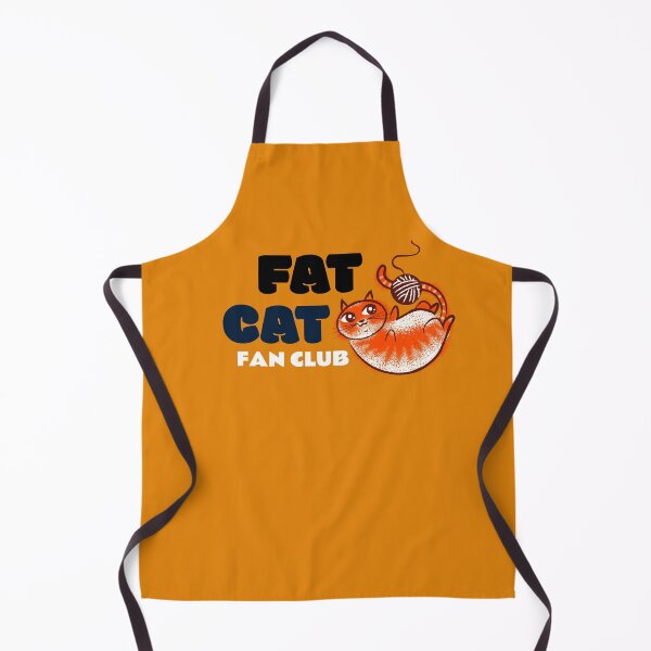 Item preview, Fat Cat Fan Club designed and sold by The Cultured  Noodle.