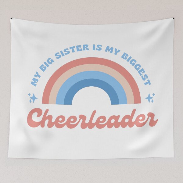 Item preview, My Big Sister is My Biggest Cheerleader designed and sold by Alicia Sullivan.