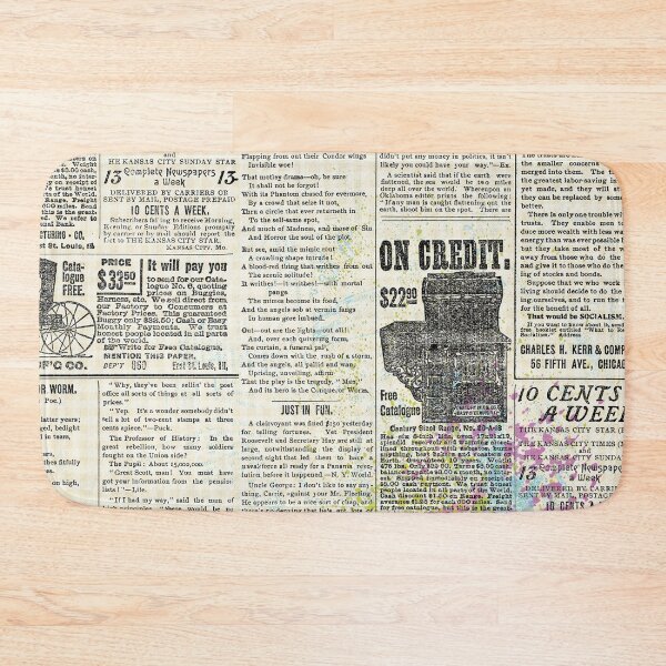Item preview, Retro newspaper design designed and sold by NoahDea.