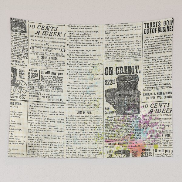 Item preview, Retro newspaper design designed and sold by NoahDea.
