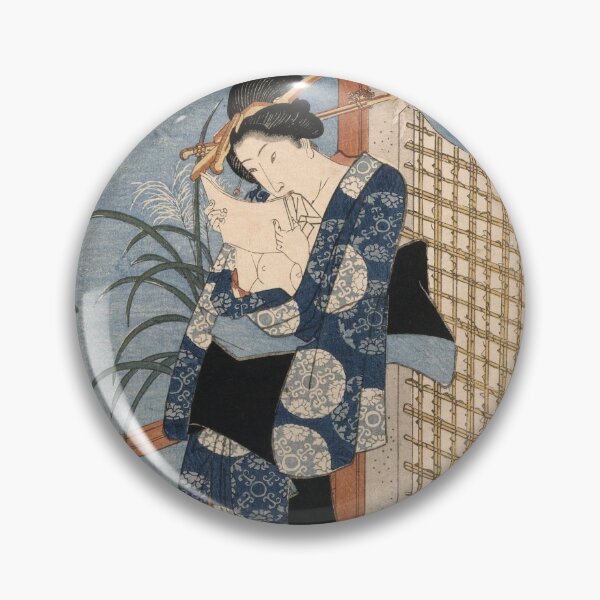 Item preview, Utagawa Kunisada Autumn Moon designed and sold by Chrisblazestore.