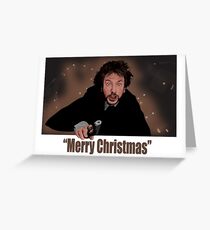 "Merry Christmas love from Hans" Greeting Card