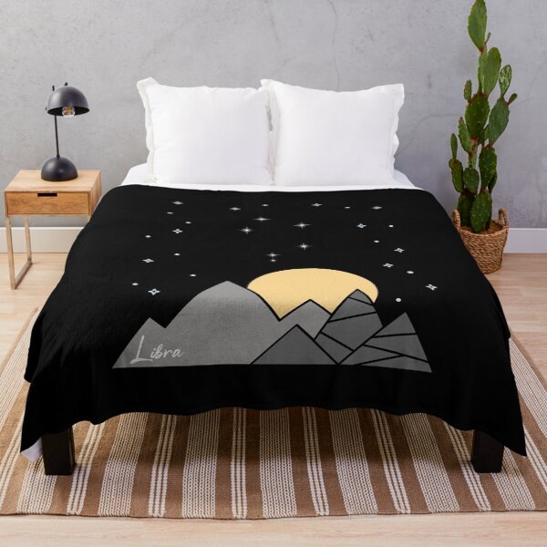 Item preview, The Libra Zodiac Constellation Geometric Design designed and sold by koonam.
