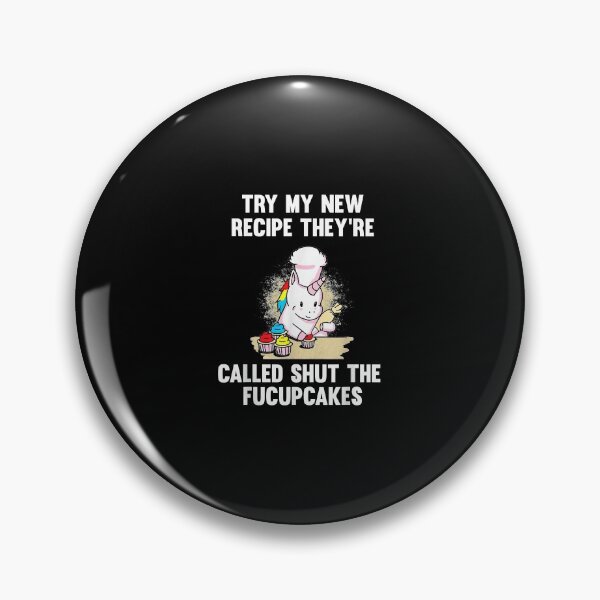 Item preview, Shut the fucupcakes baking unicorn gift designed and sold by KimHolleyn.