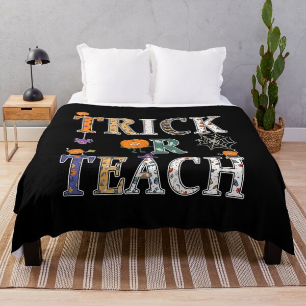 Item preview, Trick Or Teach Cute Halloween Costume Boo Teacher Men Women designed and sold by Xaviermacdonald.