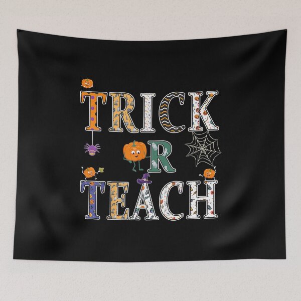 Item preview, Trick Or Teach Cute Halloween Costume Boo Teacher Men Women designed and sold by Xaviermacdonald.