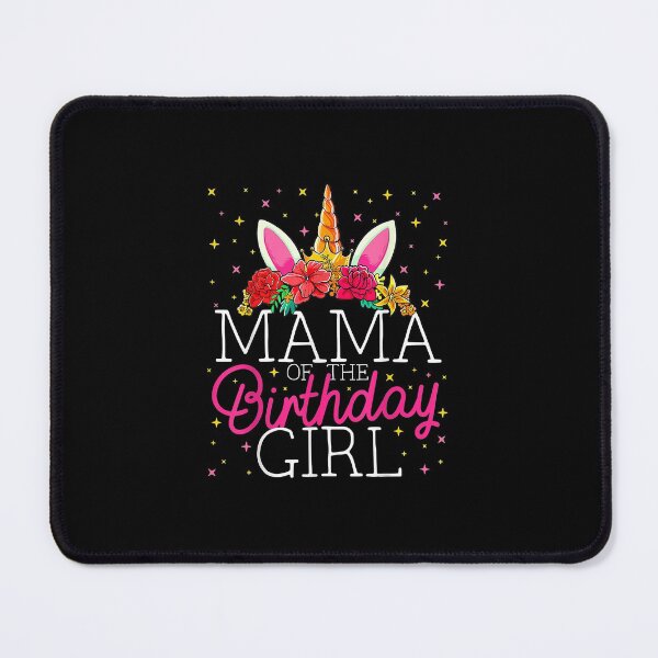Item preview, Mama of the Birthday Girl Unicorn Mom Family Matching designed and sold by ShellyDeCeuster.
