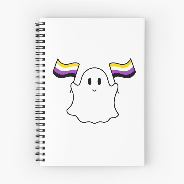 Item preview, Ghost nonbinary pride flag  designed and sold by DoesArtAndStuff.