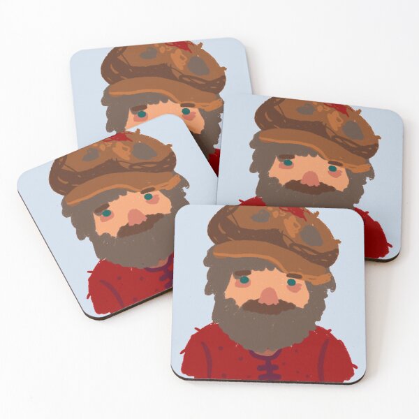 Item preview, Willy the Fisherman from Stardew Valley Sticker designed and sold by stringbbeans.