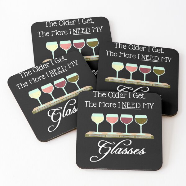 Item preview, Wine At My Age I Need Glasses designed and sold by Phyllis Watlington.