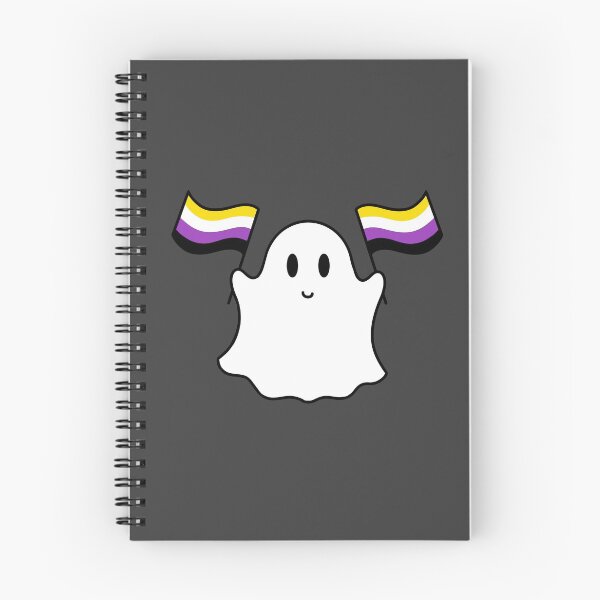 Item preview, Ghost nonbinary pride flag  designed and sold by DoesArtAndStuff.