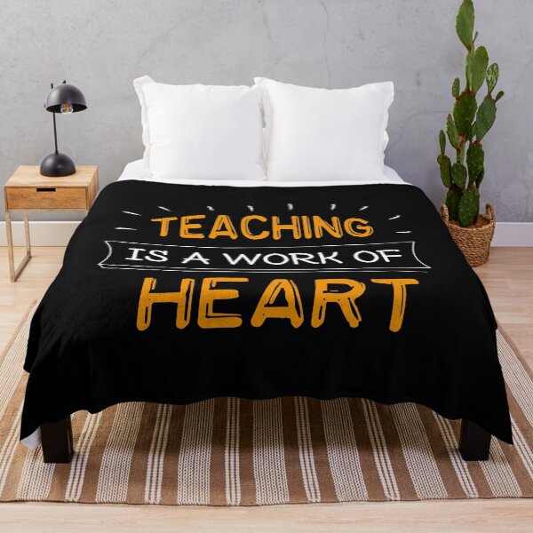 Item preview, Teaching Is A Work Of Heart designed and sold by AuroraApparel.