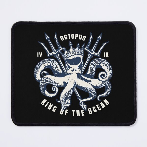 Item preview, Octopus King Of The Ocean designed and sold by Vector Scout Lab.