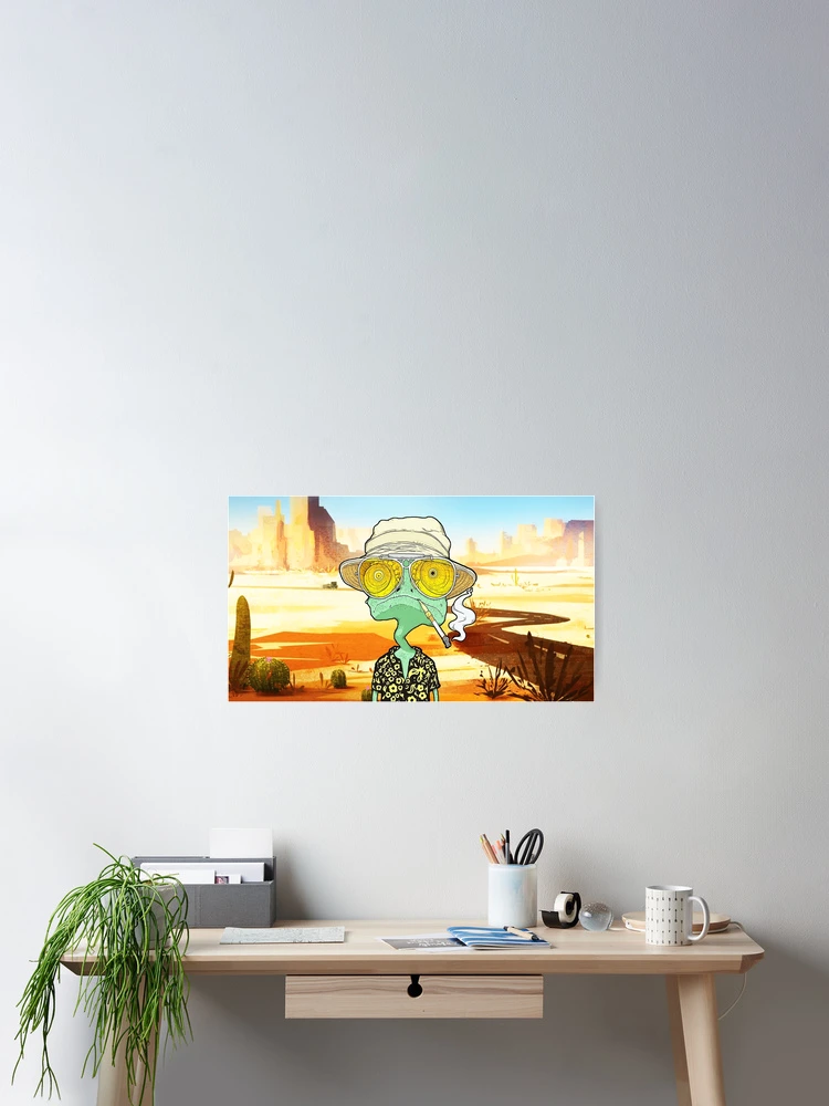 Thumbnail 2 of 3, Poster, Fear Loathing Rango designed and sold by Hyper Val.