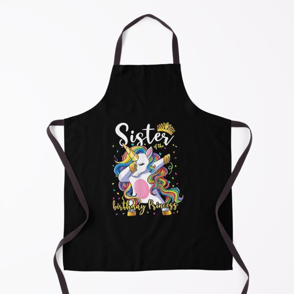 Item preview, Sister of the Birthday Princess Dab Unicorn Birthday Girl designed and sold by KimHolleyn.