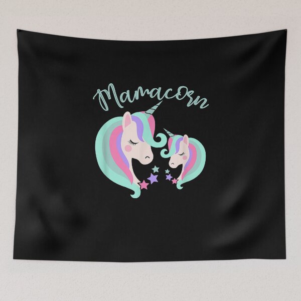 Item preview, MAMACORN Unicorn Funny Quote Women Mother Mom Loves Unicorns designed and sold by ShellyDeCeuster.
