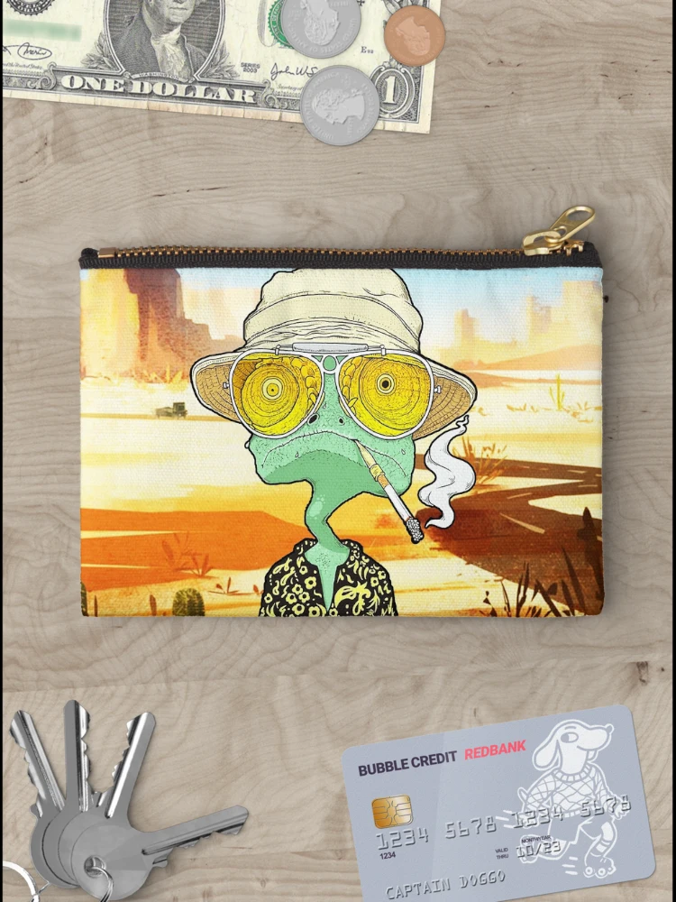 Thumbnail 3 of 4, Zipper Pouch, Fear Loathing Rango designed and sold by Hyper Val.