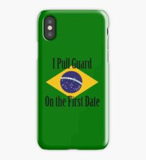 First Date BJJ (Black) iPhone Case/Skin