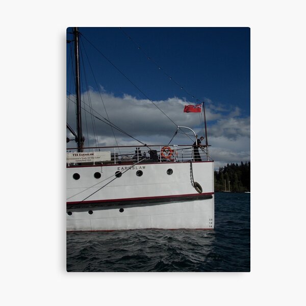 TSS Earnslaw, Lady of the Lake Canvas Print
