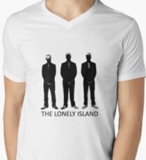 The Lonely Island Silhouette Men's V-Neck T-Shirt