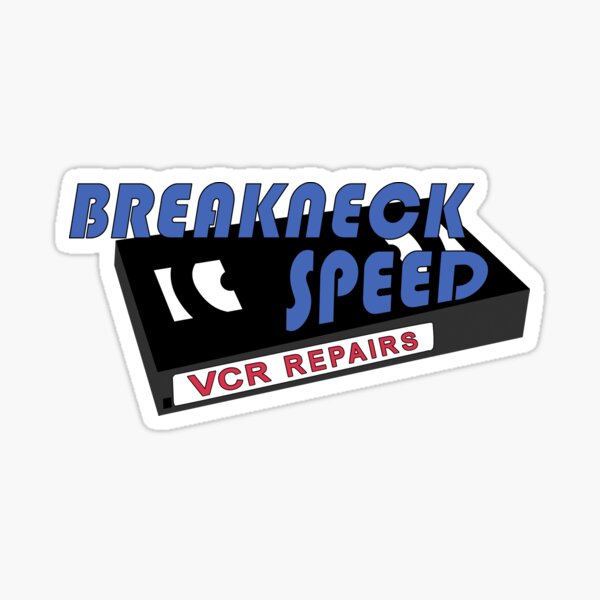 Lightning Fast Vcr Repair Stickers for Sale | Redbubble