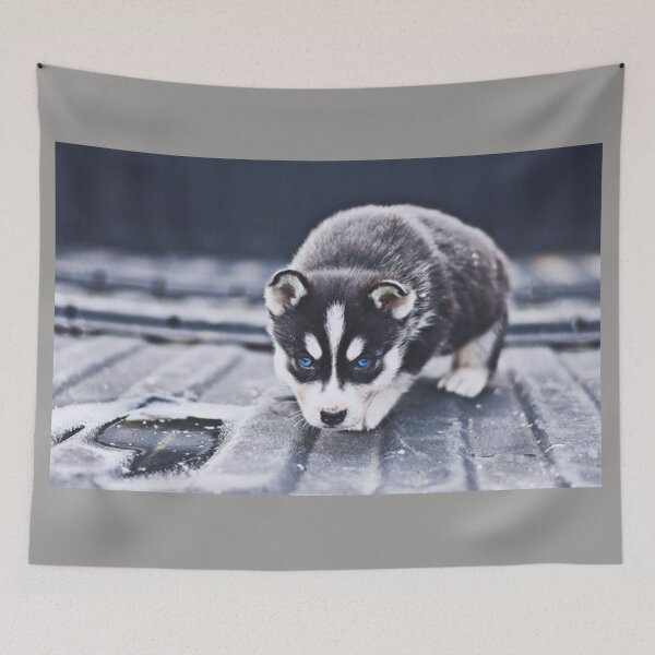 Item preview, HUSKEY PUPPY designed and sold by CricciethPrint.