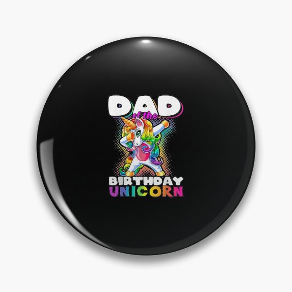 Item preview, Mens Dad of the Birthday Unicorn Dabbing Unicorn Matching Family designed and sold by ShellyDeCeuster.