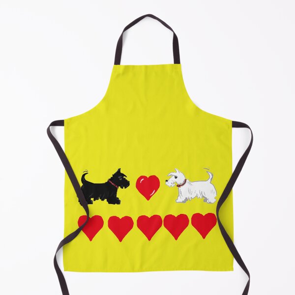 Item preview, Love Scottish Terriers on yellow designed and sold by Faerieglen.