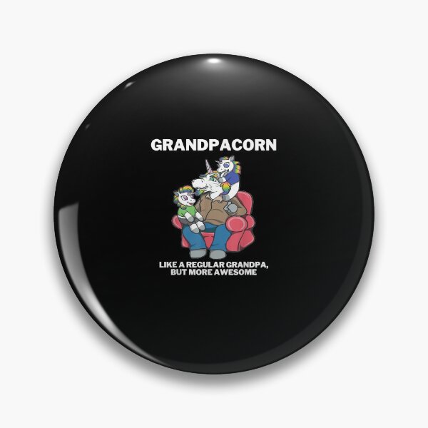 Item preview, Mens Grandpa Pops Unicorn Old Dadacorn Grandpacorn with toddlers designed and sold by ShellyDeCeuster.