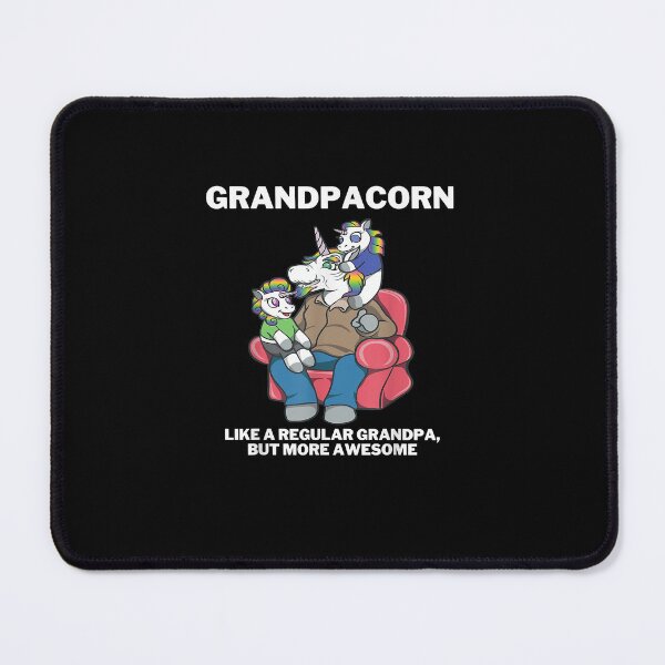 Item preview, Mens Grandpa Pops Unicorn Old Dadacorn Grandpacorn with toddlers designed and sold by ShellyDeCeuster.