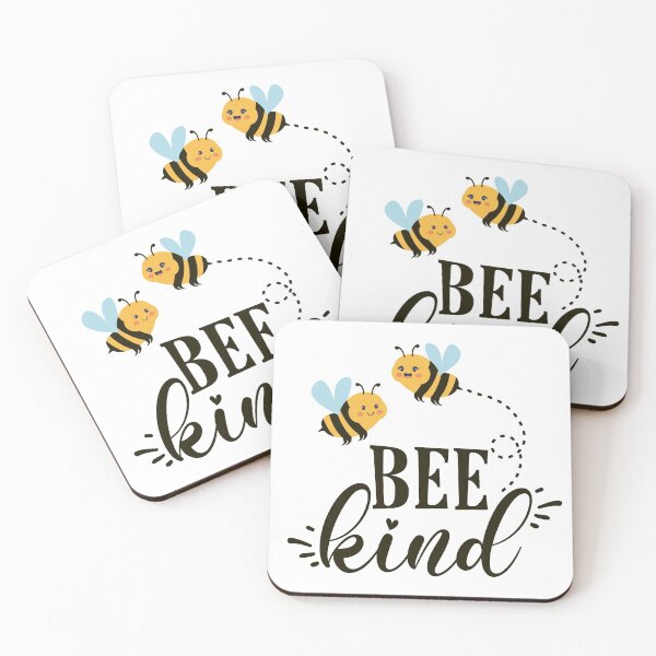 Item preview, BEE KIND   - T-shirts ,sticker ,wall poster ,phone cases ,coffee mug ,hat etc.... designed and sold by Designerstown.